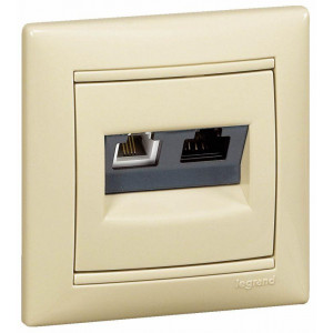 Рамка 1-м Valena сл. кость Leg 774351