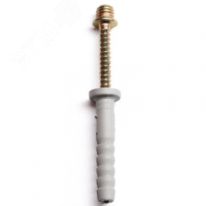 Комплект крепежный для стальных хомутов (винт-шуруп и дюбель) 63768