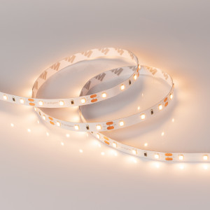 Лента RT-A60-8mm 12V Warm3000 CRI98 (7.2 W/m, IP20, 2835, 5m) 021406(2), Гибкая лента CRI98, светодиоды smd 2835, 60шт/м (300шт на 5м), белая плата 8мм, скотч 3М. Цвет ТЁПЛЫЙ 2900-3100K. Питание 12V, мощность 7.2 Вт/м (36 Вт на 5м), угол 120°, очень высокая цветопередача CRI=95..98. Размеры 5000х8x1.5мм. Мин.отрезок 50мм, 3 шт