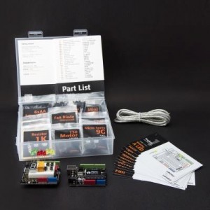 DFR0100, Макетные платы и комплекты - AVR Beginner Kit for Arduino
