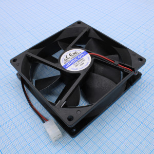 JF0925H2UR-R, Вентилятор 24В 92х92х25мм,  DC, 0.24А