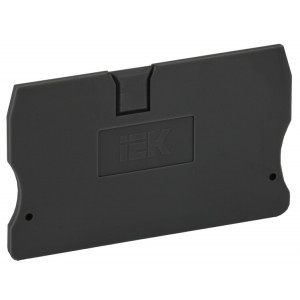 Заглушка для КПИ 2в-1,5/2,5 черная YZN11D-ZGL-002-K02