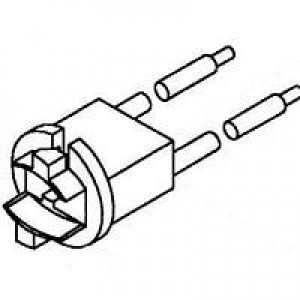 23-233TL, Держатели ламп и принадлежности T4 Bulb Socket Bayonet