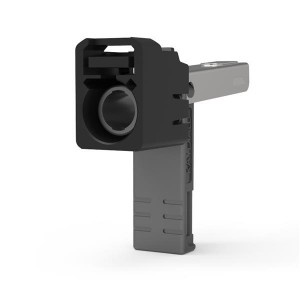 R197.125.A80, РЧ соединители / Коаксиальные соединители Right-angle fakra housing for terminals R299.197.600, R299.197.610, coding A