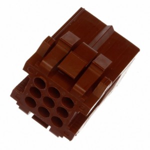 207440-1, Кожух разъема  RCP 9 контакт(ов) 5мм монтаж на панель автомобильного применения