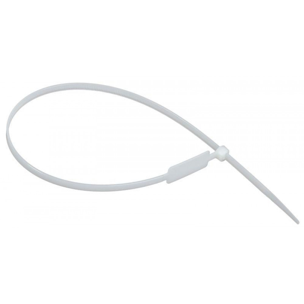 Изображение товара Хомут 4.8х370мм P6.6 белый IEK (упаковка 100 шт)