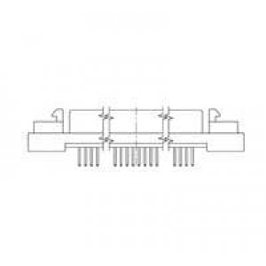 749069-7, Соединители с высокой плотностью контактов D-Sub 68 POS VERT RCPT ASY 504