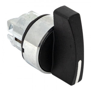 Исполнительный механизм переключателя ХB4 на 3 положения возвратный без фиксации, без подсветки с длинной ручкой IP65 EKF XB4BJ3-65