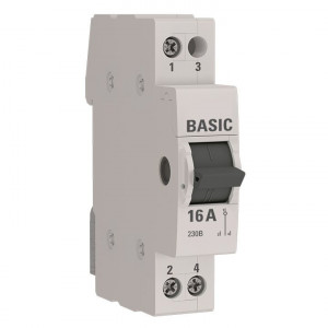 Трехпозиционный переключатель 1P 16А Basic tps-1-16