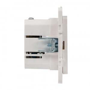 Розетка USB 2-м Стокгольм 2.1А механизм бел. PROxima EYR16-028-10-2USB