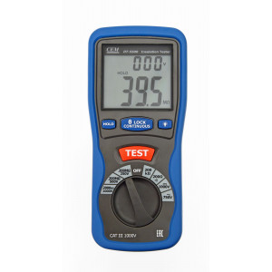 DT-5500 Цифровой тестер изоляции, Измеритель сопротивления изоляции до 2ГОм ±1-3.5%, измерение напряжения и сопротивления