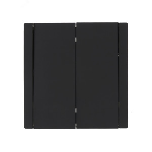 Выключатель 2-кл. СП FORTE&PIANO 10А FP105 черн. IEK FP-V20-0-10-1-K02