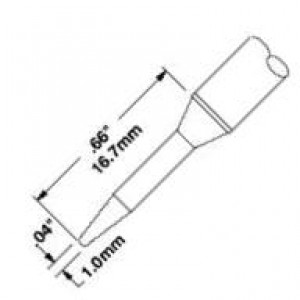 STTC-107, Паяльники CARTRIDGE CONICAL LONG