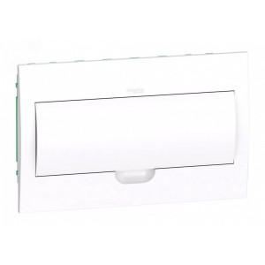 Бокс встраиваемый СП City9 Box 1 ряд 18мод IP40 IK07 63А 2 клеммы с бел. дверцей SE EZ9E118P2FRU