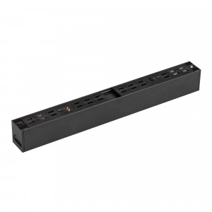 Светильник MAG-DOTS-25-L200-6W Warm3000 (BK, 30 deg, 24V, DALI) 046323, Светильник для магнитных треков шириной 25 мм, с управлением DALI. Мощность 6 Вт. Цвет свечения ТЁПЛЫЙ 3000K, световой поток 400лм, угол 30°, CRI>90. Корпус прямоугольный, металл, цвет черный, IP20. Размеры LxWxH 204x20x25 мм. Входное напряжение DC24V