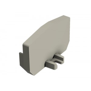 Крышка боковая APF 2,5/M../F/R, Крышка боковая, для клемм WKF 2,5/M../F/R..., цвет: серый