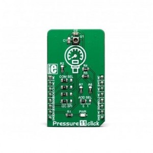 MIKROE-3411, Инструменты разработки датчика давления Pressure 11 Click