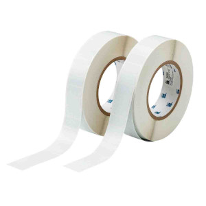 brd805912, THT-59-492-10 этикетки, материал В-492, белый матовый полиэстер, размер 25.4х12.7мм, 10 000 шт. в рул.