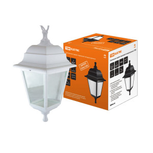 Светильник садово-парковый НСУ 04-60-001 четырехгранник, подвес, пластик, белый SQ0330-0736