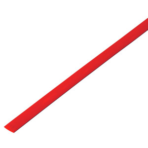 55-2004 Трубка термоусаживаемая ТУТ 20,0/10,0мм, красная, упаковка 10 шт. по 1м, PROconnect(кр.1