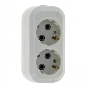 Колодка 2 гн. 16А 3,5кВт с/з Эксперт PROxima AKB16-2