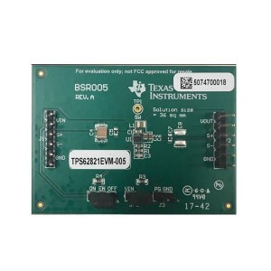 TPS62821EVM-005, Средства разработки интегральных схем (ИС) управления питанием TPS62821EVM-005