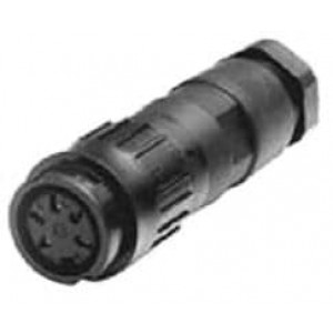 T3438-552, Цилиндрические разъемы DIN FEMALE CABLE CONNECTOR 7 WAY
