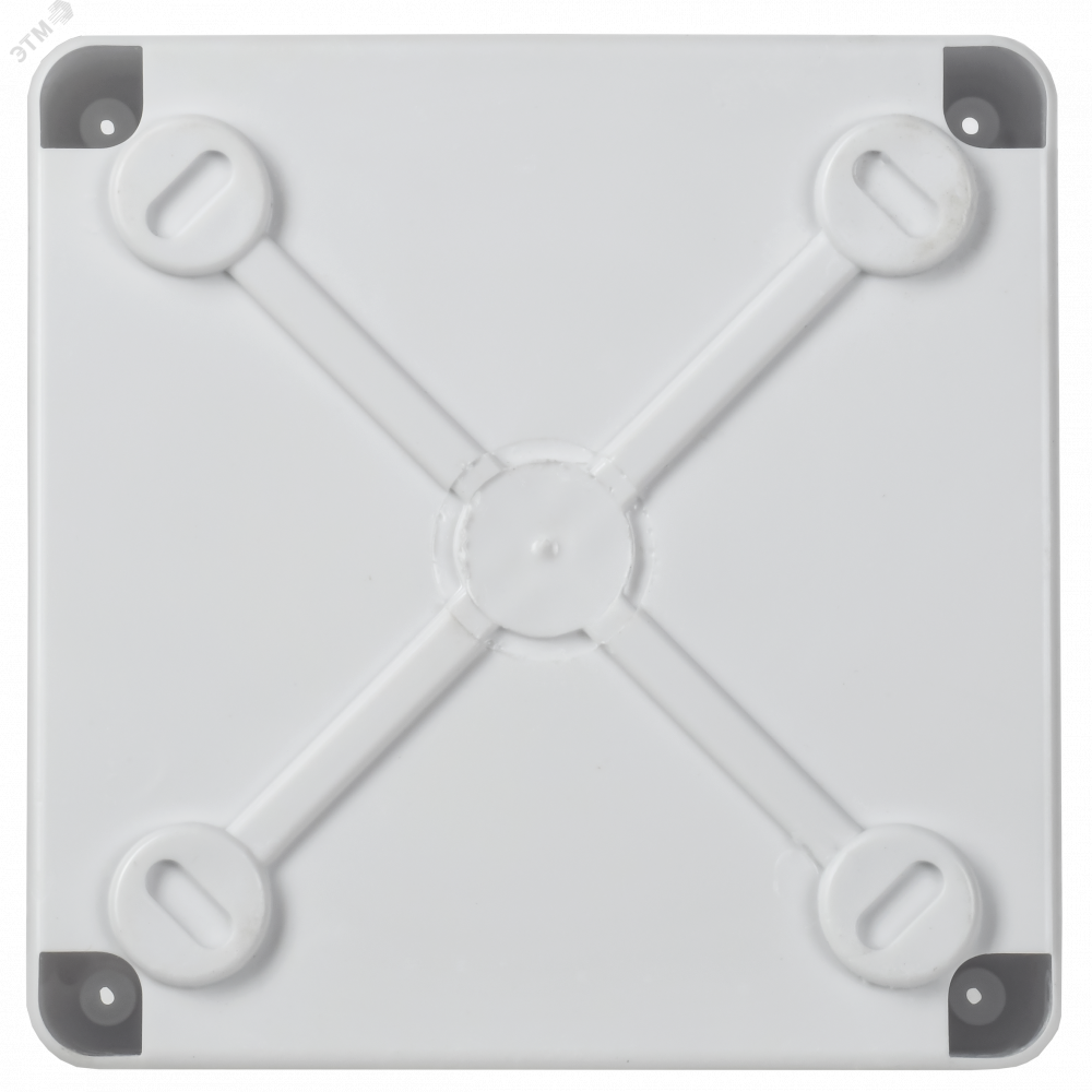 Изображение товара Коробка распаячная IEK UKO11-100-100-045-K01-44 100х100х45 мм IP44 белая