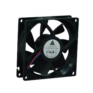 QFR0912VH, Вентиляторы постоянного тока DC Axial Fan, 92x25.4mm, 12VDC