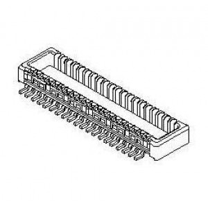 55560-0807, Межплатные и промежуточные соединители 80 Ckt Vert. Plug 0.5 mm SMT Dual-Row