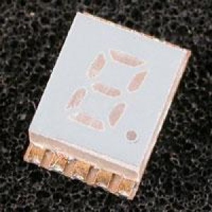 ACSC02-41SURKWA-F01, Светодиодные дисплеи и аксессуары Single Red 630nm Common Cathode