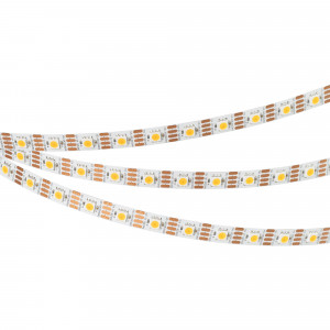 Лента SPI-B60-10mm 12V Warm2700-PX1-RAM (9.3 W/m, IP20, 5060, 5m) 033438, Светодиодная лента SPI-B60, открытая IP20, с микросхемой TX1818 (битый пиксель не влияет на передачу сигнала далее по ленте). Светодиоды 5060, 60 шт/м (1 pixel = 1 LED), белая плата 10 мм, скотч 3М. Цвет ТЁПЛЫЙ 2700K, цветопередача CRI>80, угол 120°. Пита