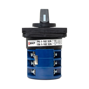 Переключатель кулачковый ПК-1-102 32А 2P -0-1-2-3- EKF PROxima
