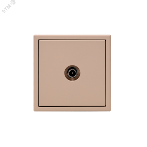 ARTGALLERY TV ТВ розетка оконечная 1DB, механизм, песочный GAL001291