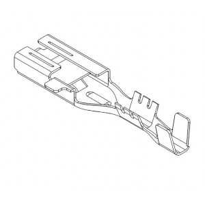 12103948-L, Автомобильные разъемы FML 280 SERIES TIN CBL RNG 1.00-0.80MM