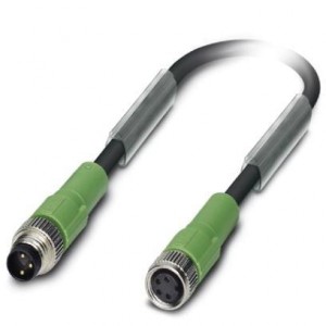 1549939, Кабели для датчиков / Кабели для приводов SAC-3P-M 8MS/ 0,6-PUR/4P-M 8FS
