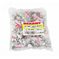 Разъем BNC штекер RG-6 обжим 05-3003