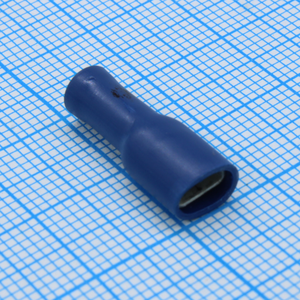 Изображение товара Разъем кабельный плоский полностью изолированный -мама РППИ-М 2.5-(4.8) серия ПРОФИ