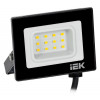 Прожектор светодиодный СДО 06-10 4000К IP65 черн. LPDO601-10-40-K02