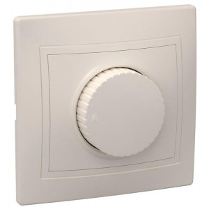 Светорегулятор поворот. СП КВАРТА IP20 ВСР10-1-0-ККм крем. EDK10-K33-03-DM