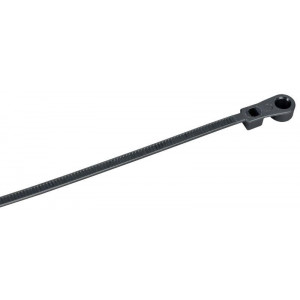 Хомут 2.5х110мм P6.6 с винтовым креплением черн. (уп.100шт) IEK UHH12-D025-110-100-K02