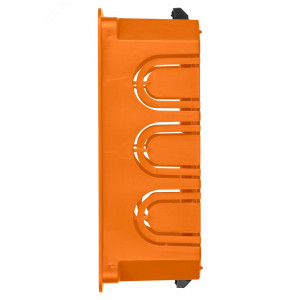 Распаячная коробка СП 120х92х45мм, крышка, пл. лапки, IP20, инд. штрихкод, SQ1403-1028