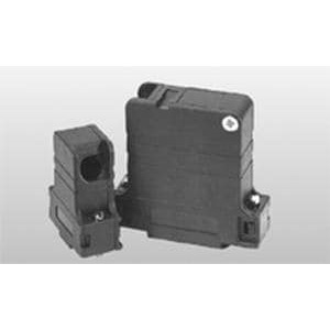 165X13419XE, Корпуса разъемов D-Sub  BLK SHELL SIZE 1 ANGLED FOR COMBO