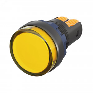 Сигнальный индикатор со  встроенным диодом 9-24В, желтый M22L-F24YPP