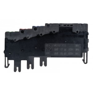 Клемма для датчиков WKF 1.5 KOE, Клемма для подключения датчиков, тип фиксации провода: пружинный, номинальное сечение: 1,5 мм кв., 10A, 65V, ширина: 5 мм, цвет: черный, тип монтажа: на поддон для клем KOI