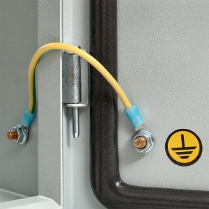 Щит с монтажной панелью ЩМПг-100.65.30 каб фланец IP65 PROxima mb65-1006530-m