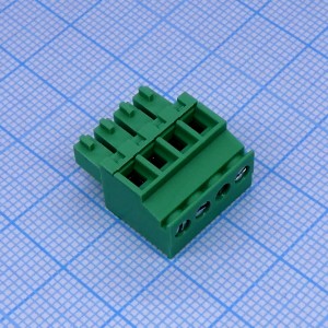 15EDGKA-3.81-04P-14-100A(H), Разъемный клеммный блок. Серия 15EDGKА-3.81, 4 контакта