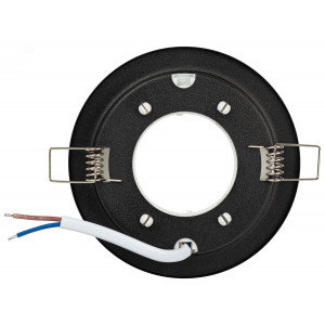 Светильник точечный KL70 SBK GX53 встраив. черн. матов. Б0057476