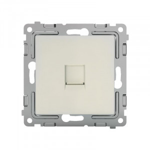 Розетка телефонная 1-м СП Pixel RJ11 механизм беж. TKE-PX-RT1-C02