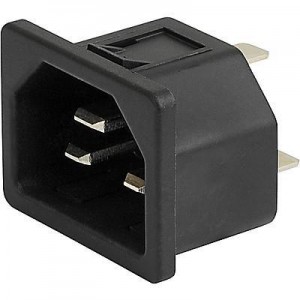 6173.0014, Модули подачи электропитания переменного тока 1682 Appliance Inlet 16A 155C